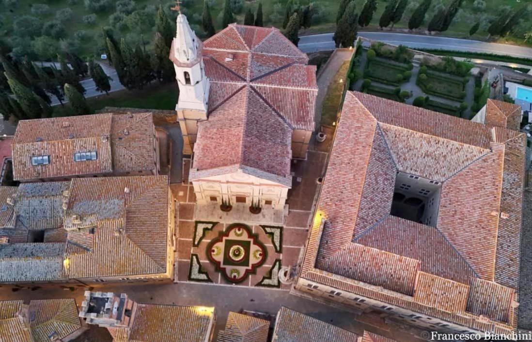 Rossellino Panzió Pienza Kültér fotó